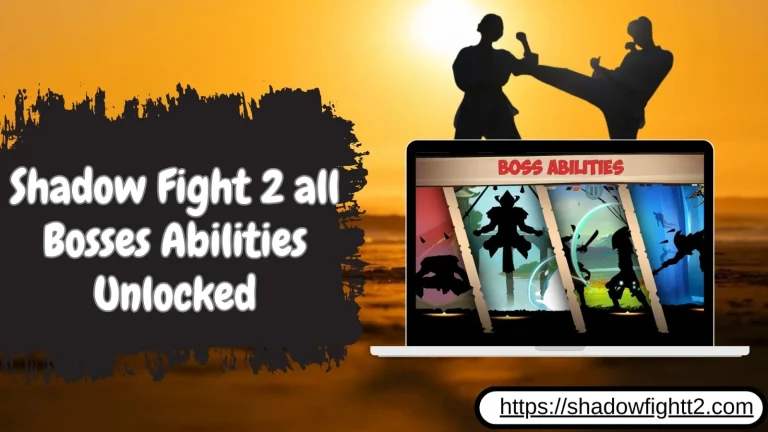 Shadow Fight 2 all Bosses Abilities Unlocked